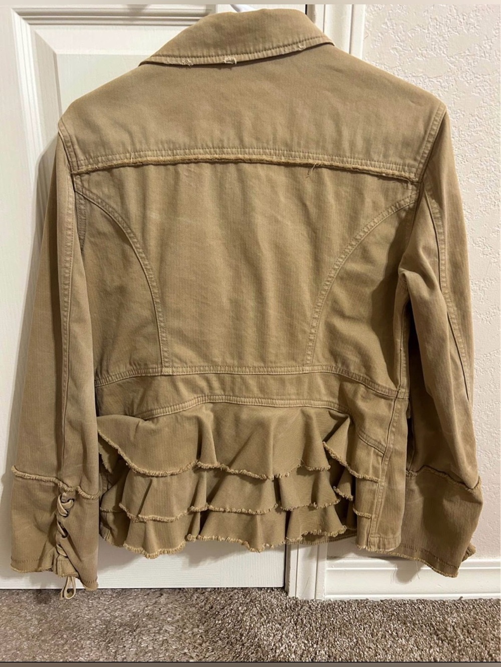 Free People ruffle jacket - Picture 7 of 12